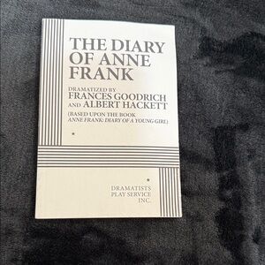 The Diary of Anne Frank Paperback - White & Black Cover